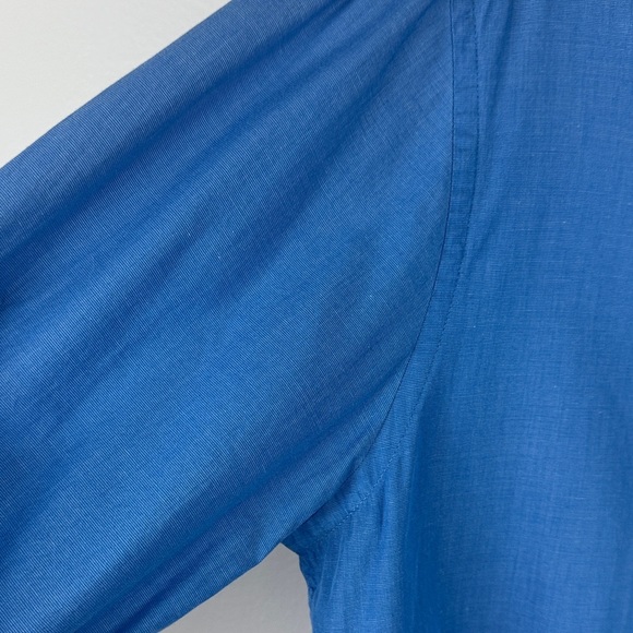 Scotch & Soda 100% Cotton Men's Blue Casual Button-Down Shirt Size XL - Picture 5 of 14